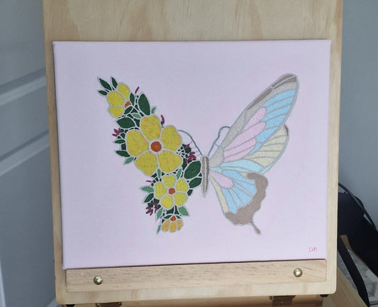 Metamorphosis – Original 25x30 Textured Acrylic Canvas